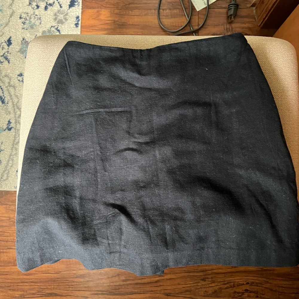 Abercrombie Scarlett Linen Blend Mini Skort